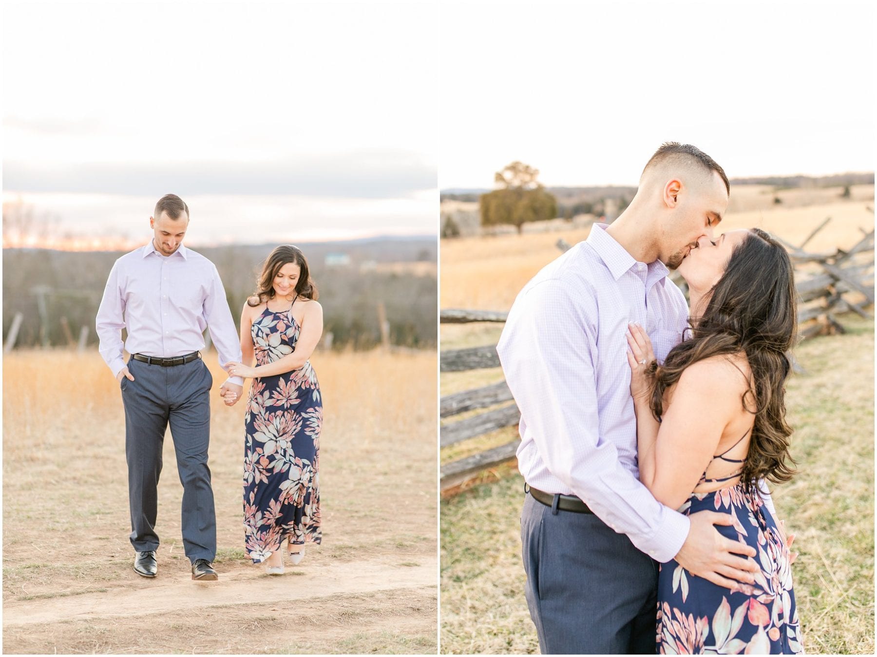 Manassas Battlefield Engagement Photos Megan Kelsey Photography