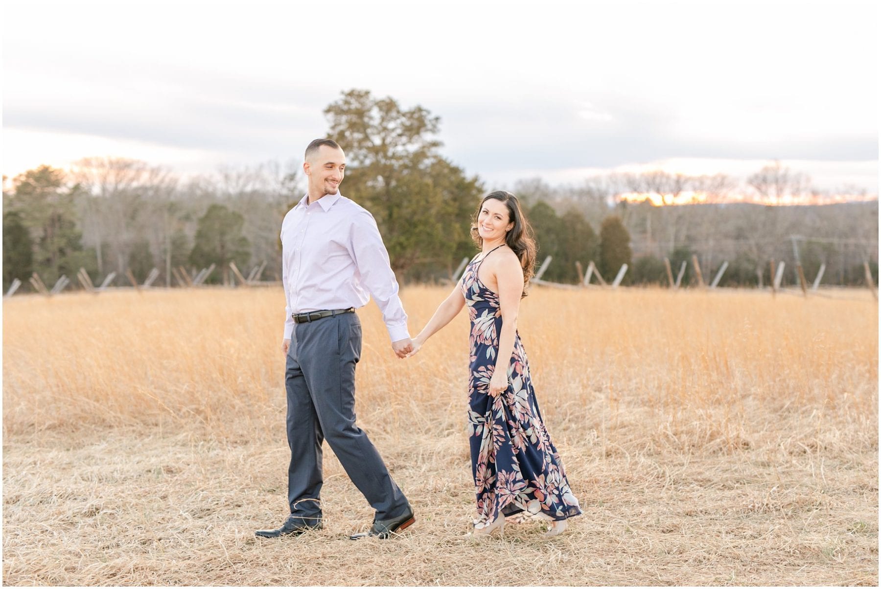 Manassas Battlefield Engagement Photos Megan Kelsey Photography