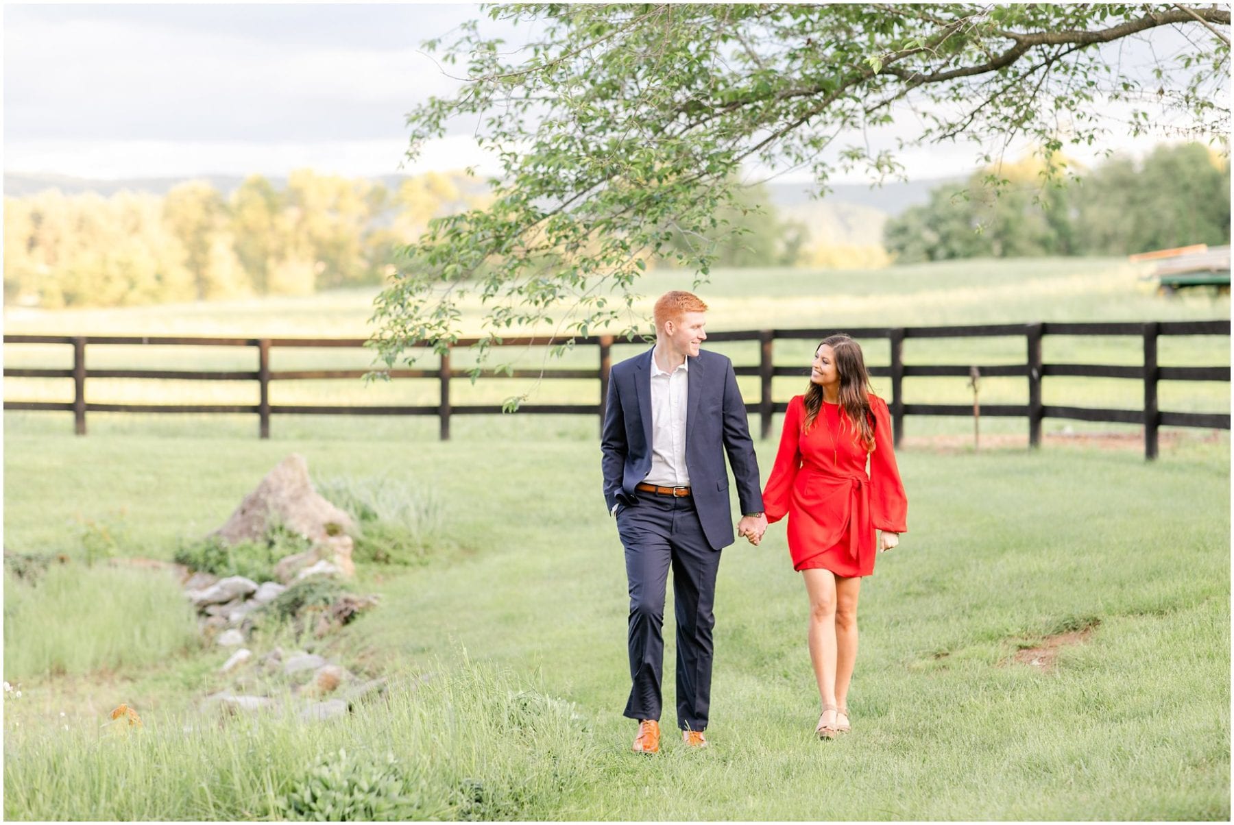 Boyce Virginia Farm Engagement Session