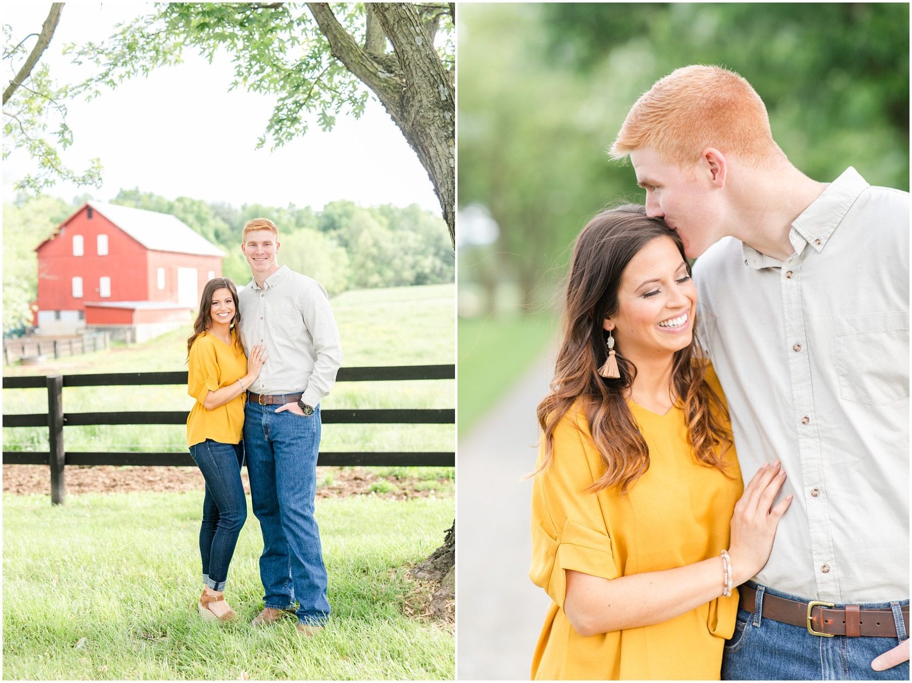 Boyce Virginia Farm Engagement Session