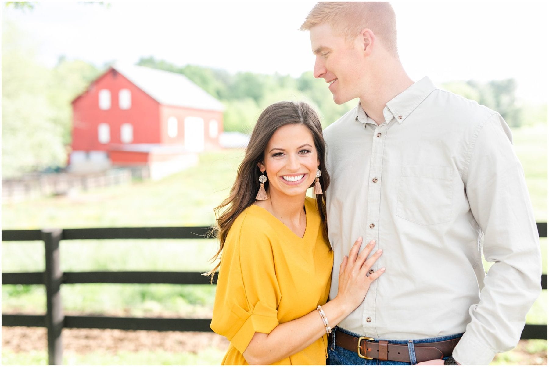 Boyce Virginia Farm Engagement Session