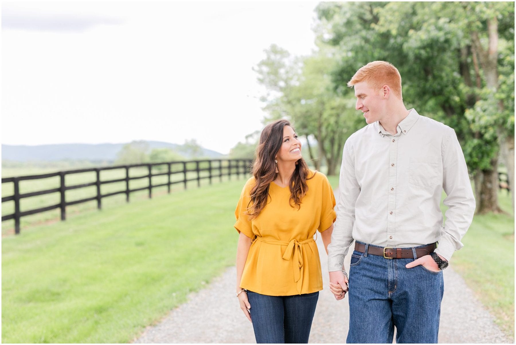 Boyce Virginia Farm Engagement Session